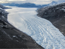 Talyor Glacier in Antartica