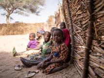 Children in the Sahel region of Africa