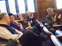 Audience members at the phronesis conference